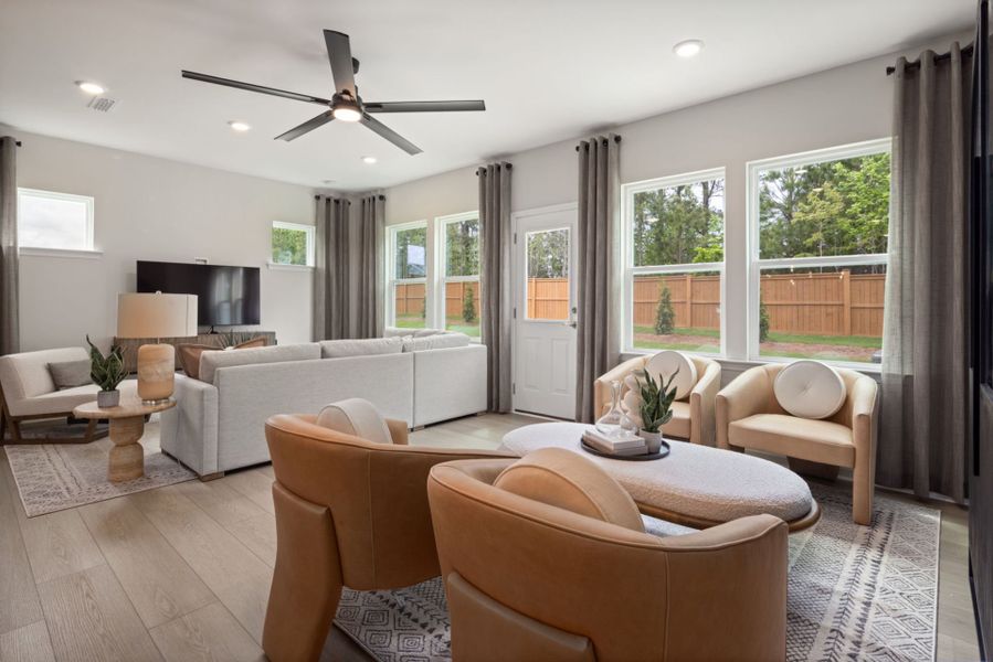 Furnished interior view inside a new home in Everton, Durham (Image 14).