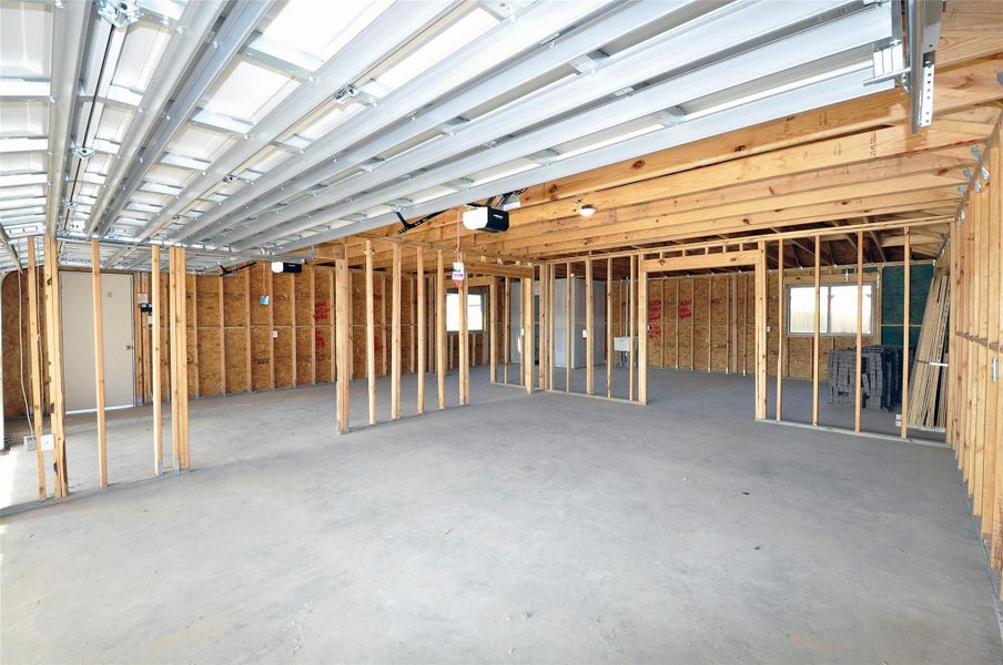 In-progress construction of a new home in Pedregal, League City, TX (Image 31).