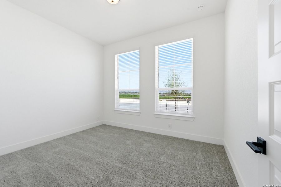 Spacious, unfurnished interior of a new home in Prominence Urban, San Antonio (Image 25). Spacious, unfurnished interior of a new home in Prominence Urban, San Antonio (Image 25).