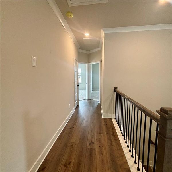Spacious, unfurnished interior of a new home in Rosewood Lake Estates, Hoschton (Image 26). Spacious, unfurnished interior of a new home in Rosewood Lake Estates, Hoschton (Image 26).