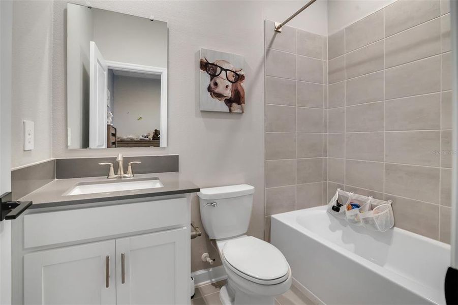 Furnished interior view inside a new home in Wellness Ridge: Chateau Collection, Clermont (Image 7).