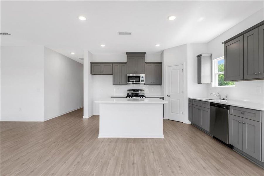 Furnished interior view inside a new home in Three Rivers, Rome (Image 11).