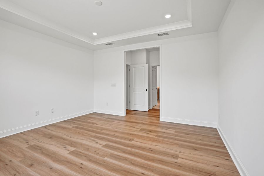 Spacious, unfurnished interior of a new home in Carolina Riverside, Belmont (Image 32).