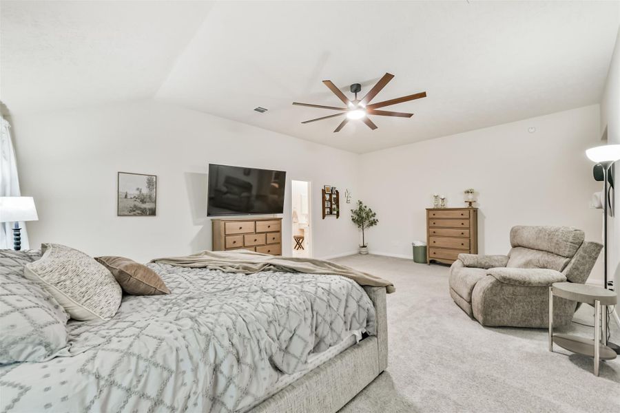 Furnished interior view inside a new home in , League City (Image 39).
