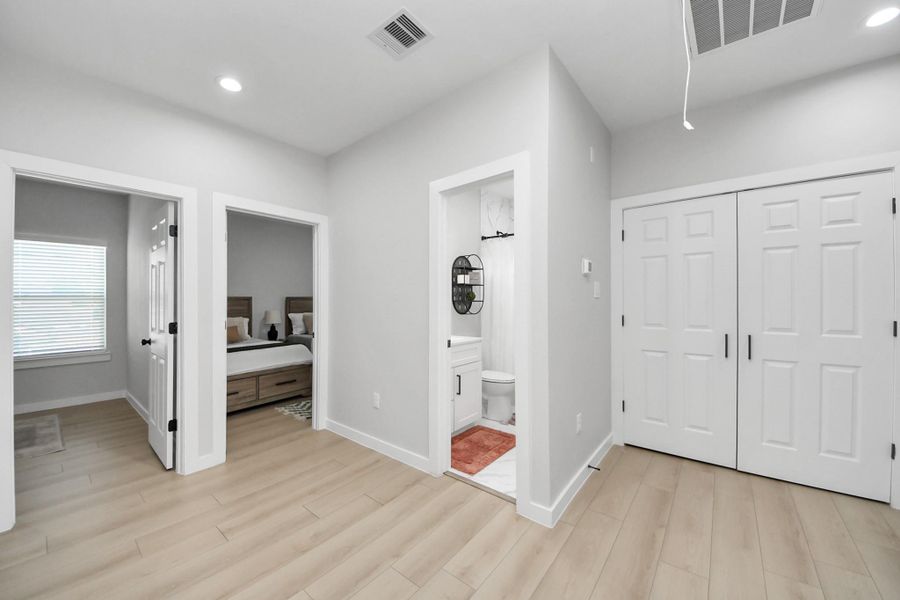 Spacious, unfurnished interior of a new home in , Houston (Image 18). Spacious, unfurnished interior of a new home in , Houston (Image 18).