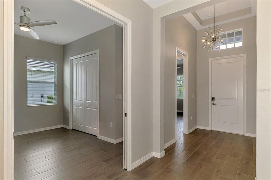 Spacious, unfurnished interior of a new home in Wellen Park Golf & Country Club, Venice (Image 24). Spacious, unfurnished interior of a new home in Wellen Park Golf & Country Club, Venice (Image 24).
