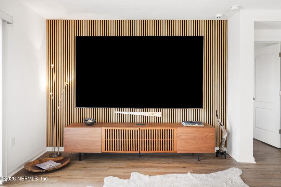 Furnished interior view inside a new home in Copes Landing, Jacksonville (Image 8). Furnished interior view inside a new home in Copes Landing, Jacksonville (Image 8).