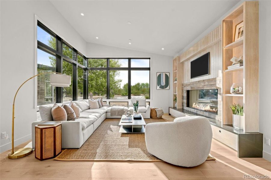 Furnished interior view inside a new home in , Cherry Hills Village (Image 42).