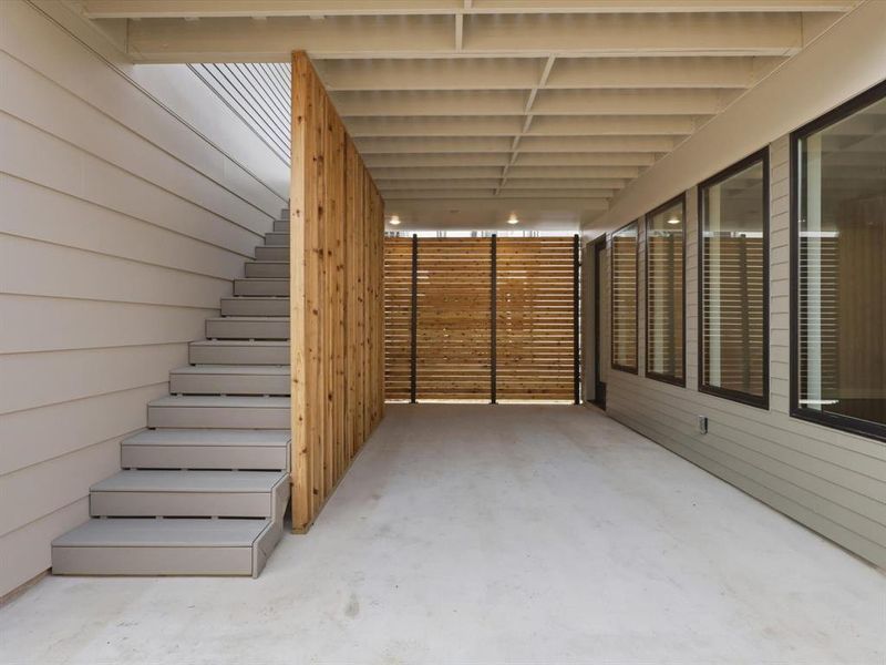 Exterior details and patio area of a home in , Fort Worth (Image 25).