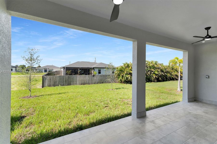 Exterior details and patio area of a home in , Cape Coral (Image 24). Exterior details and patio area of a home in , Cape Coral (Image 24).