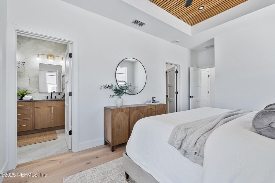 Furnished interior view inside a new home in , Jacksonville Beach (Image 19).