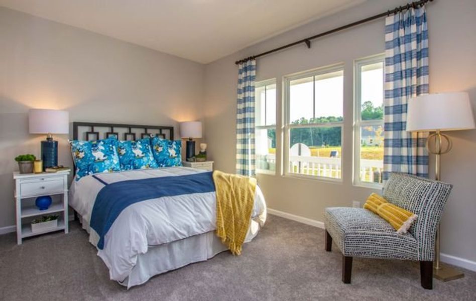 Representative furnished interior of a home built from the Brodrick by True Homes in Heritage Hall, Statesville (Image 16).