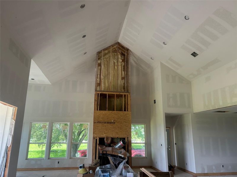 In-progress construction of a new home in , Crosby, TX (Image 10). In-progress construction of a new home in , Crosby, TX (Image 10).