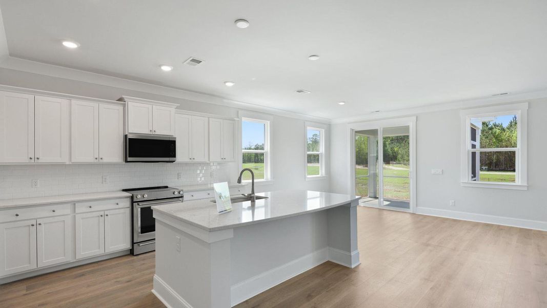 Furnished interior view inside a new home in Berkeley Bay, Ridgeville (Image 6).