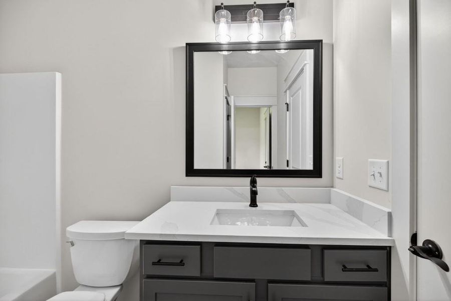 Furnished interior view inside a new home in , Dallas (Image 9).