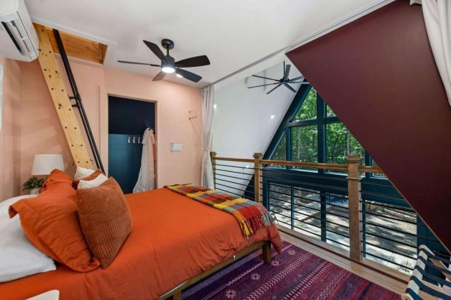 Furnished interior view inside a new home in , Blue Ridge (Image 31).