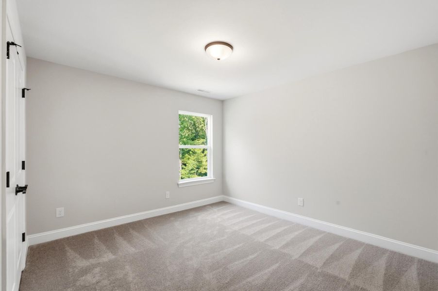 Spacious, unfurnished interior of a new home in Caldwell Forest, Charlotte (Image 33). Spacious, unfurnished interior of a new home in Caldwell Forest, Charlotte (Image 33).