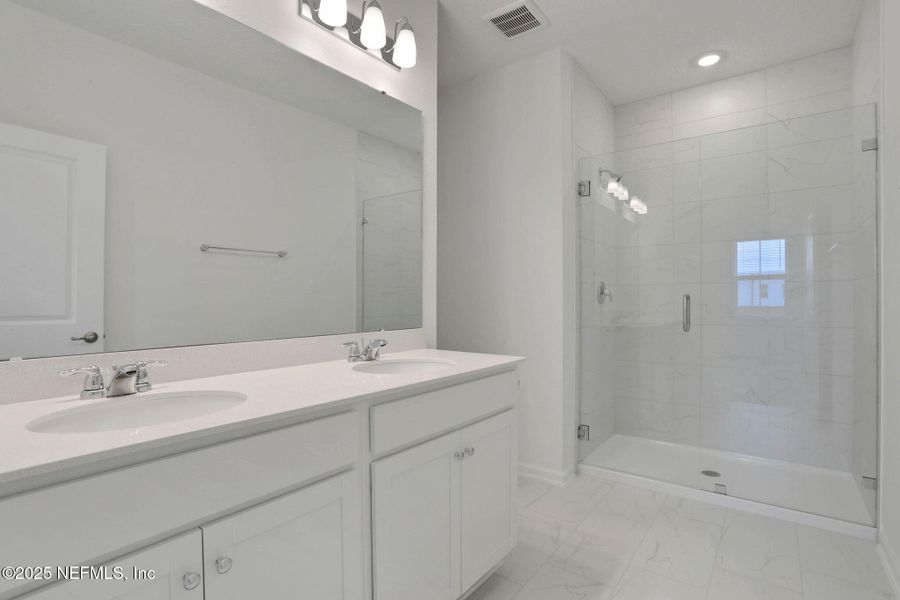 Furnished interior view inside a new home in Silver Landing at SilverLeaf, St. Augustine (Image 10).