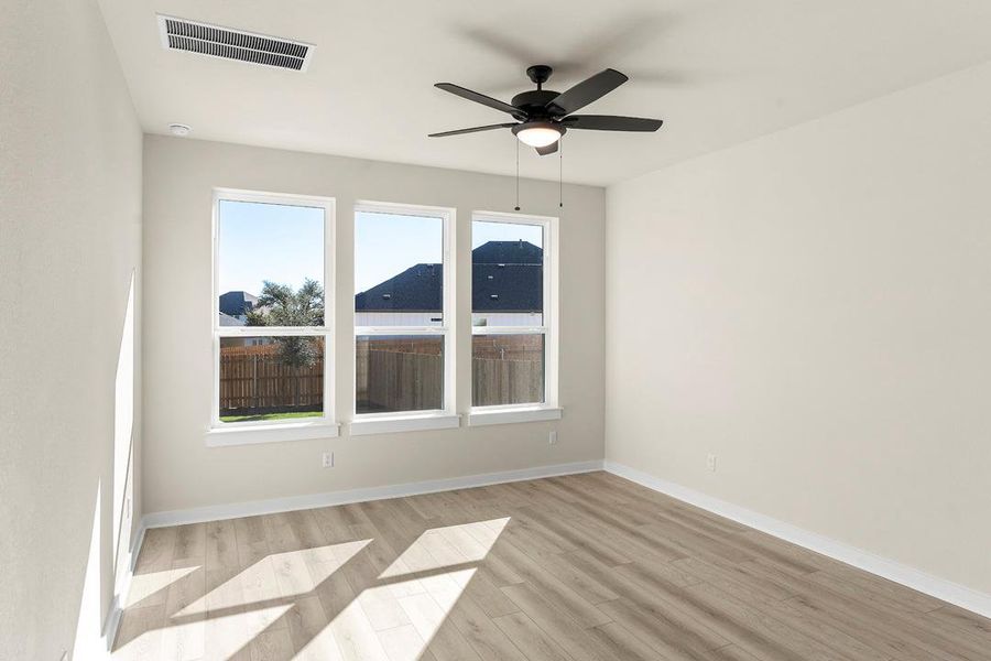 Spacious, unfurnished interior of a new home in Terrace Collection at Heritage, Dripping Springs (Image 32). Spacious, unfurnished interior of a new home in Terrace Collection at Heritage, Dripping Springs (Image 32).
