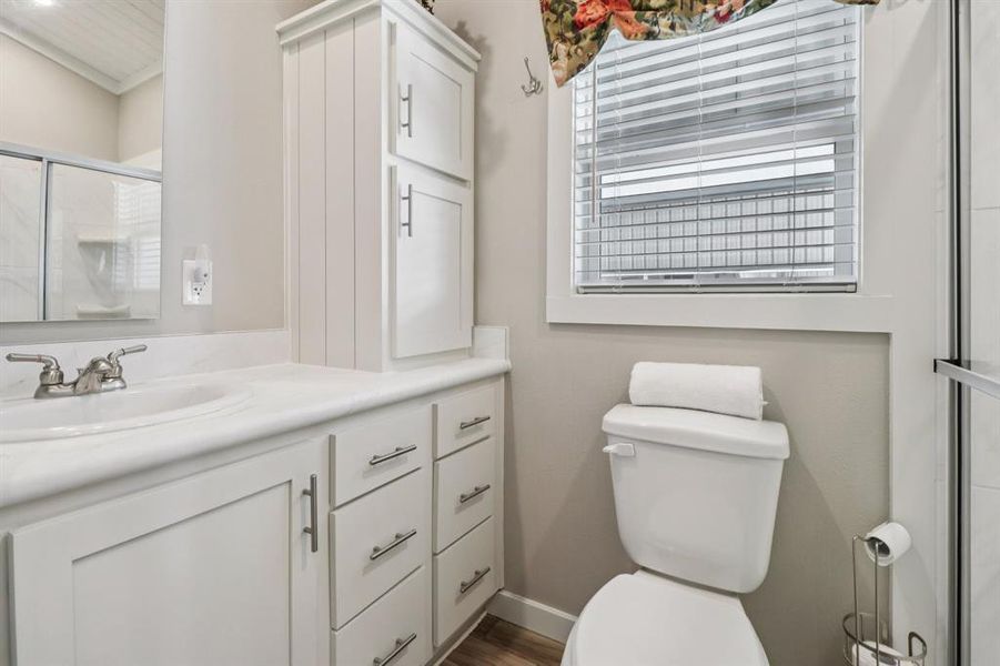 Primary bathroom Primary bathroom