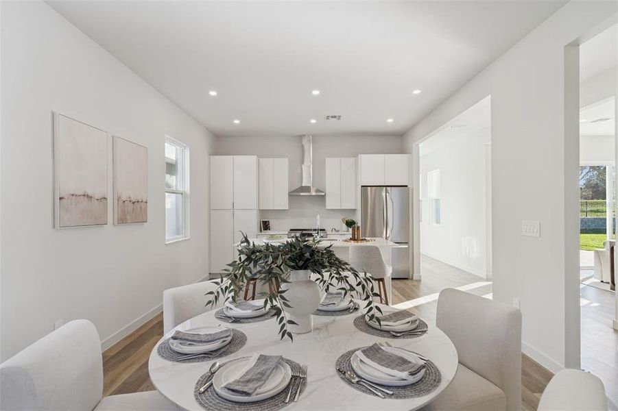 Furnished interior view inside a new home in , Lady Lake (Image 9). Furnished interior view inside a new home in , Lady Lake (Image 9).