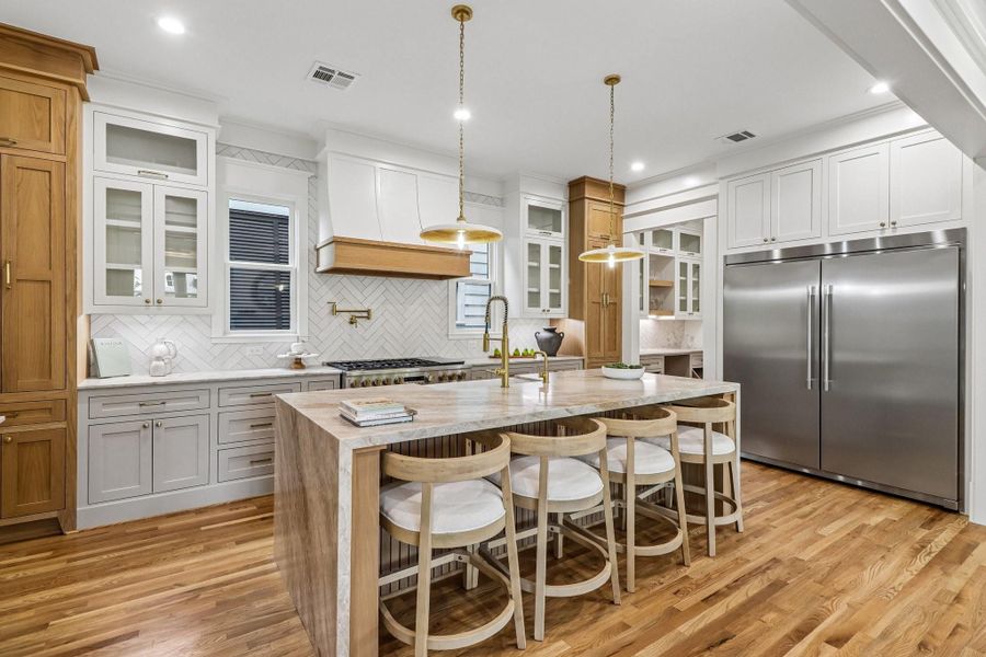 Furnished interior view inside a new home in , Houston (Image 10).