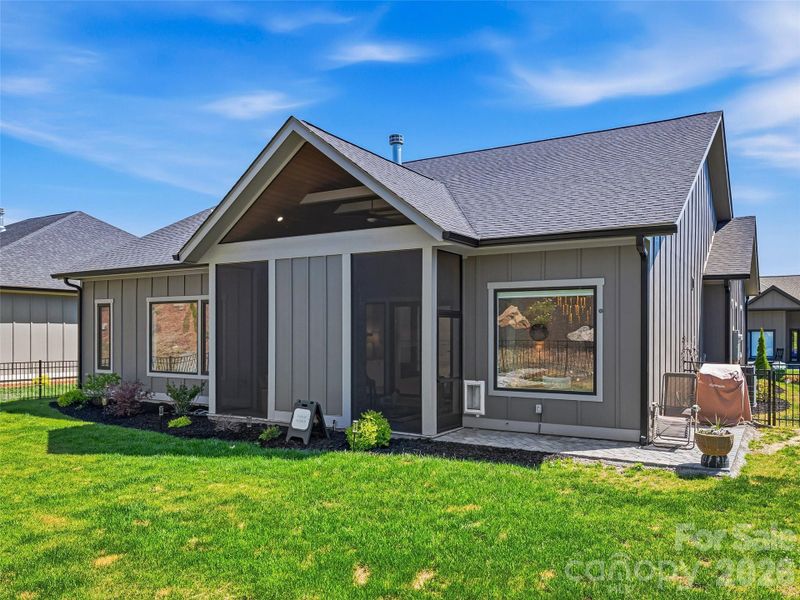 Large Level Backyard