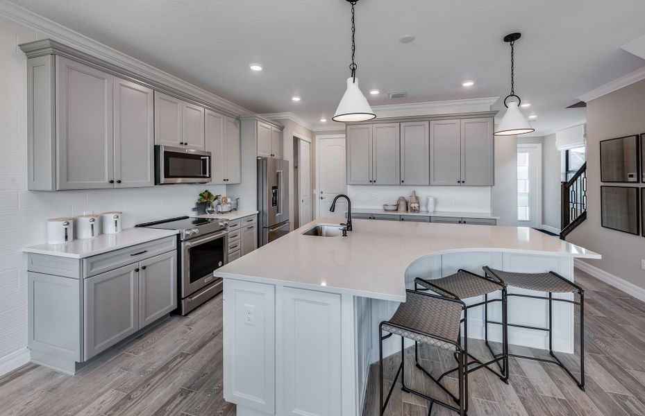 Representative furnished interior of a home built from the Wavecrest by Pulte Homes in Vida's Way, Wesley Chapel (Image 3).