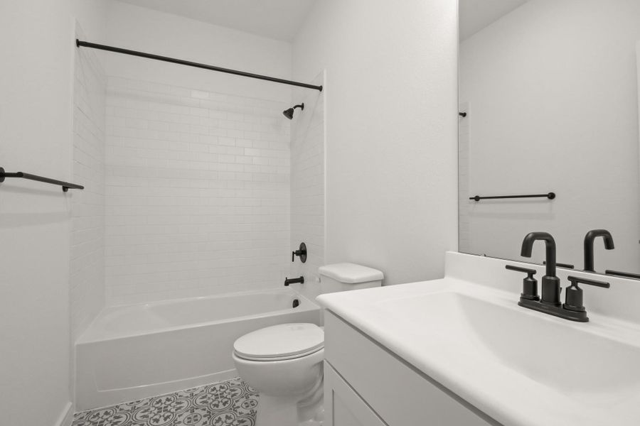 Hall bath (*Photo not of actual home and used for illustration purposes only.) Hall bath (*Photo not of actual home and used for illustration purposes only.)