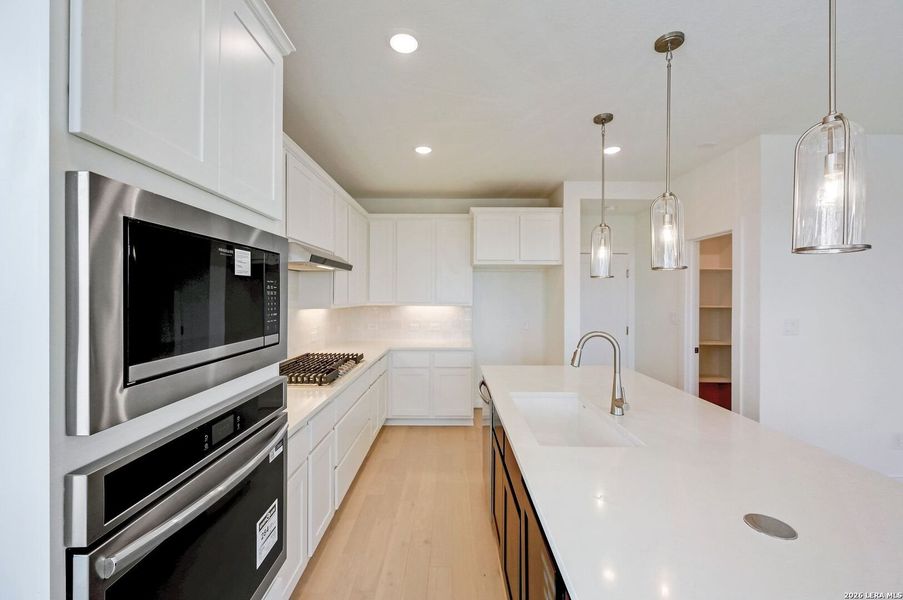 Furnished interior view inside a new home in Legacy at Lake Dunlap, New Braunfels (Image 10).