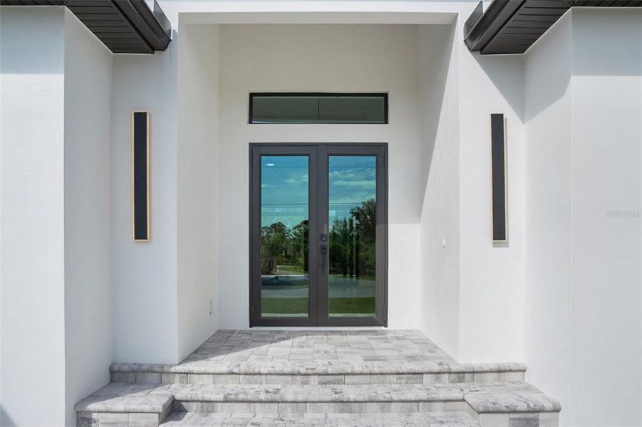 Exterior details and patio area of a home in , Port Charlotte (Image 23). Exterior details and patio area of a home in , Port Charlotte (Image 23).