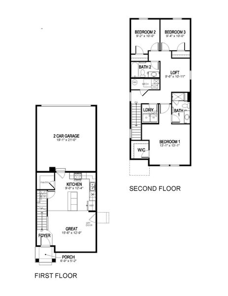 2D floor plan layout of this home in Tailholt, Severance, CO (Image 1). 2D floor plan layout of this home in Tailholt, Severance, CO (Image 1).