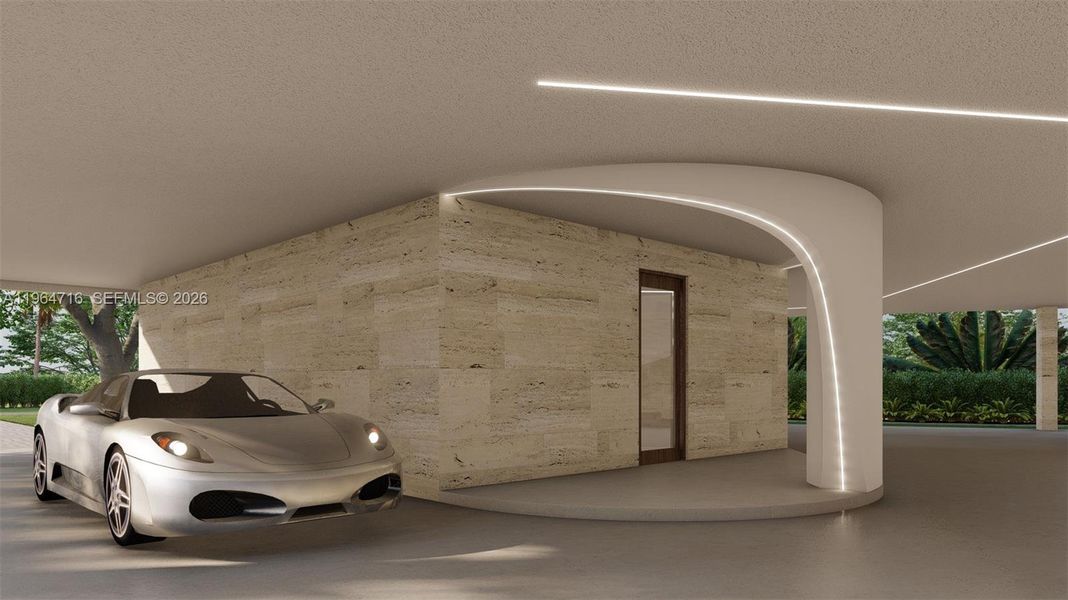 Close-up of interior finishes inside a home in , Miami Beach (Image 8). Close-up of interior finishes inside a home in , Miami Beach (Image 8).