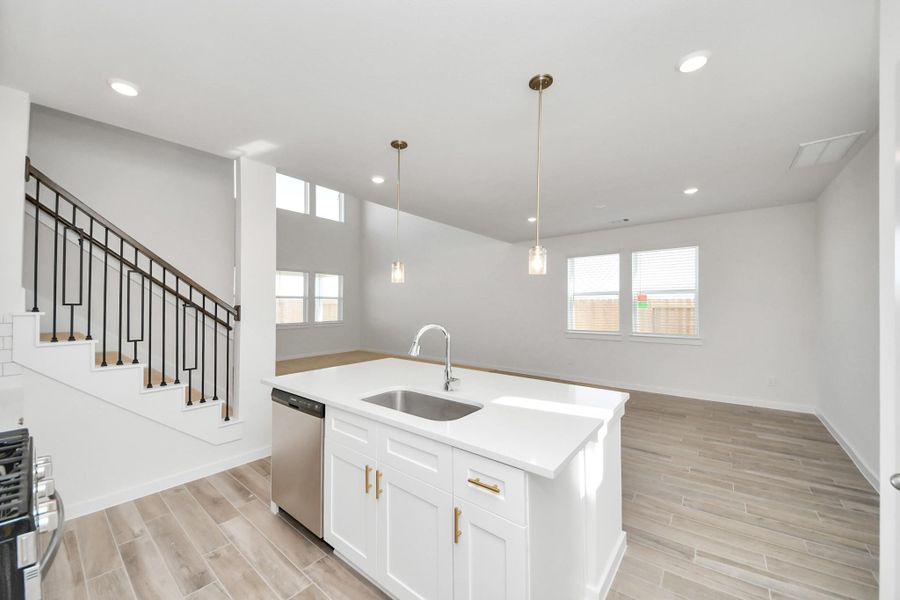 Furnished interior view inside a new home in , Arcola (Image 11).