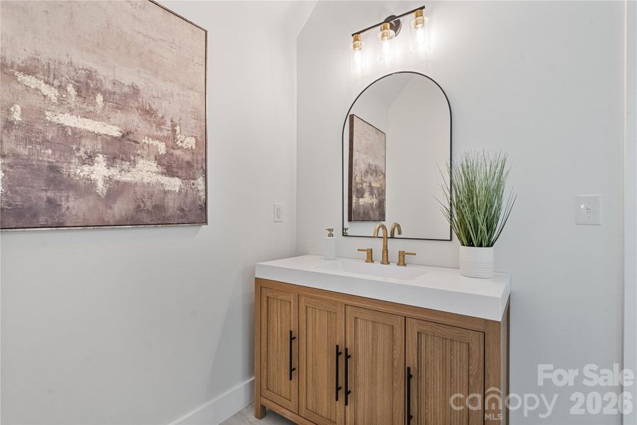 Furnished interior view inside a new home in , Clover (Image 16).