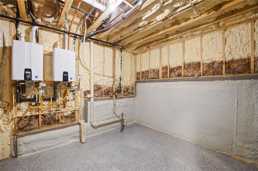 In-progress construction of a new home in , Roswell, GA (Image 66).