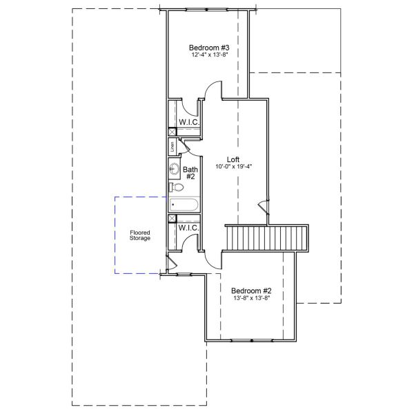 2D floor plan layout of this home in Brayden, Advance, NC (Image 3). 2D floor plan layout of this home in Brayden, Advance, NC (Image 3).