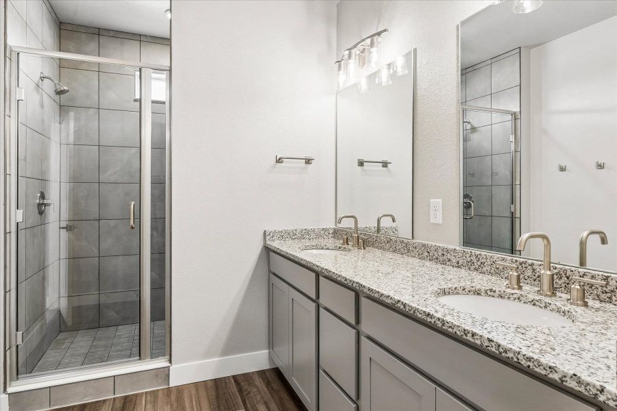 Furnished interior view inside a new home in Pony Park, Colorado Springs (Image 8).