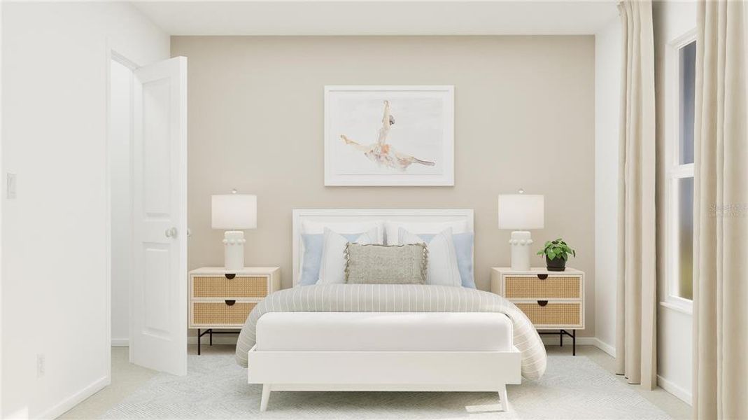 Furnished interior view inside a new home in , St. Cloud (Image 5). Furnished interior view inside a new home in , St. Cloud (Image 5).