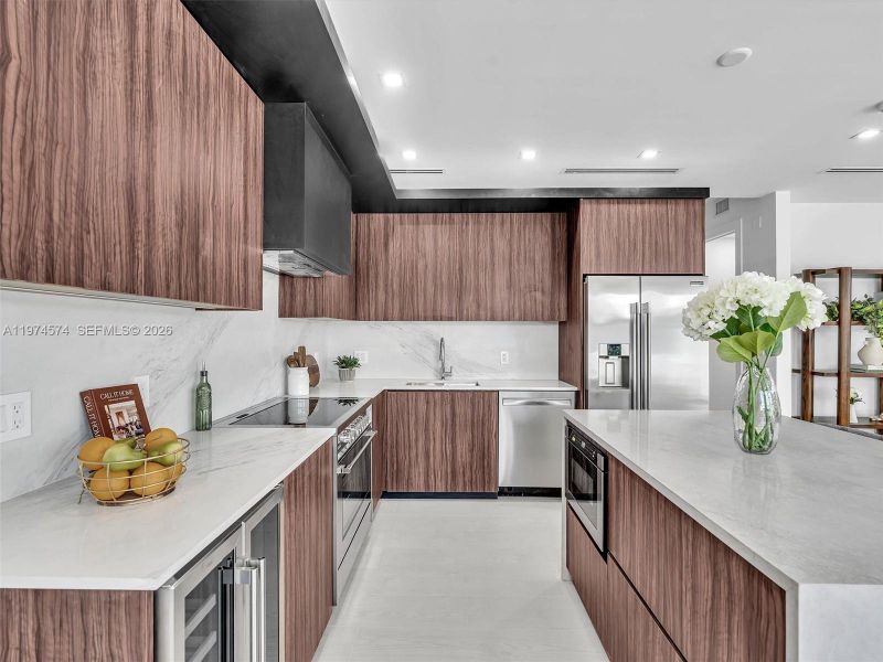 Furnished interior view inside a new home in , Dania Beach (Image 8).