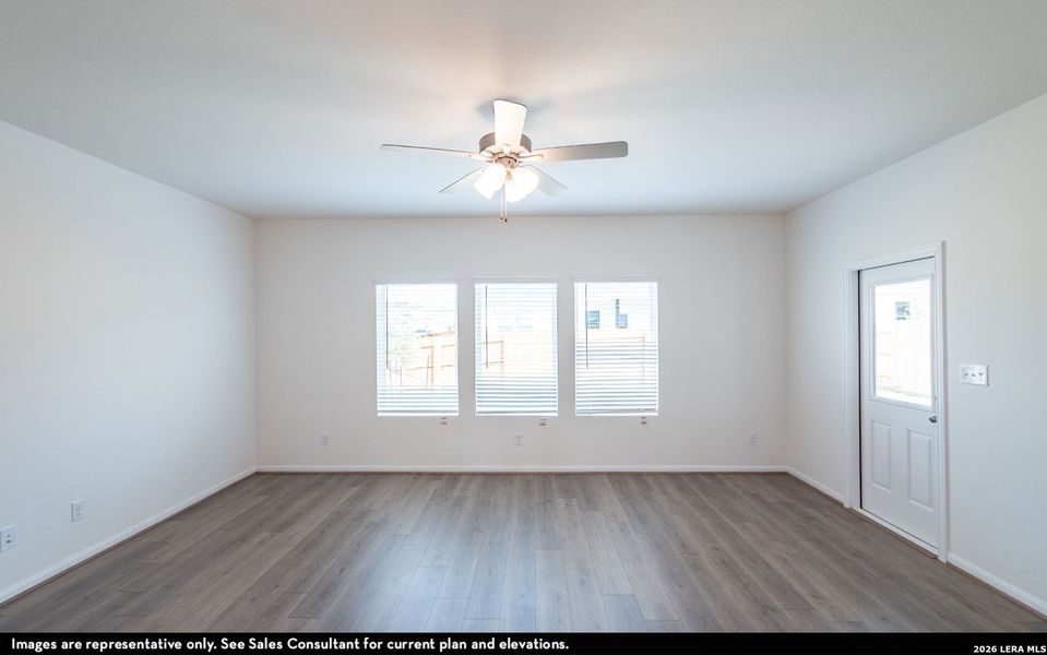 Spacious, unfurnished interior of a new home in Swenson Heights, Seguin (Image 10). Spacious, unfurnished interior of a new home in Swenson Heights, Seguin (Image 10).