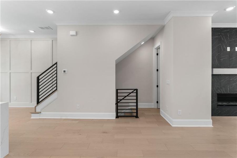 Spacious, unfurnished interior of a new home in Park Walke, Alpharetta (Image 40). Spacious, unfurnished interior of a new home in Park Walke, Alpharetta (Image 40).