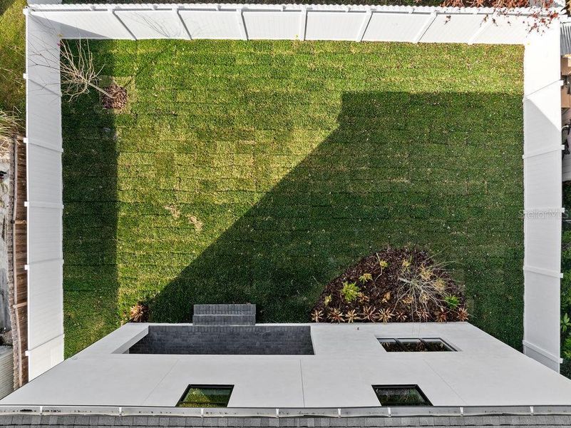 Exterior details and patio area of a home in , Tampa (Image 4). Exterior details and patio area of a home in , Tampa (Image 4).