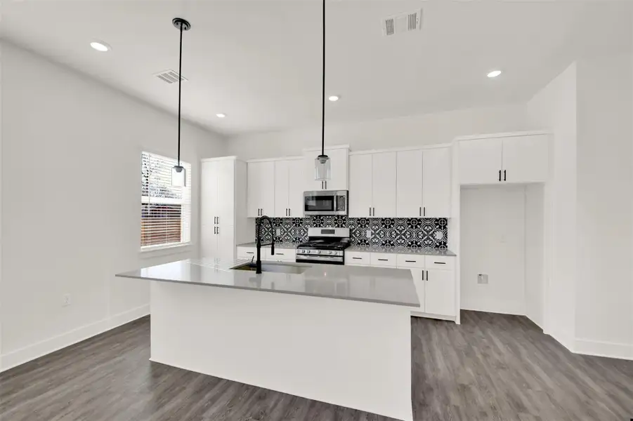 Furnished interior view inside a new home in , Austin (Image 6). Furnished interior view inside a new home in , Austin (Image 6).