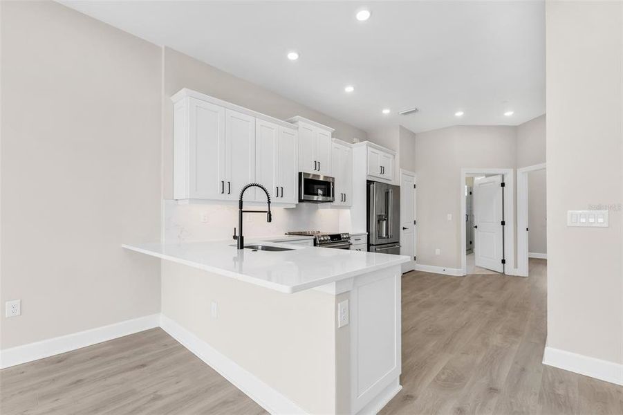 Furnished interior view inside a new home in , Punta Gorda (Image 21).