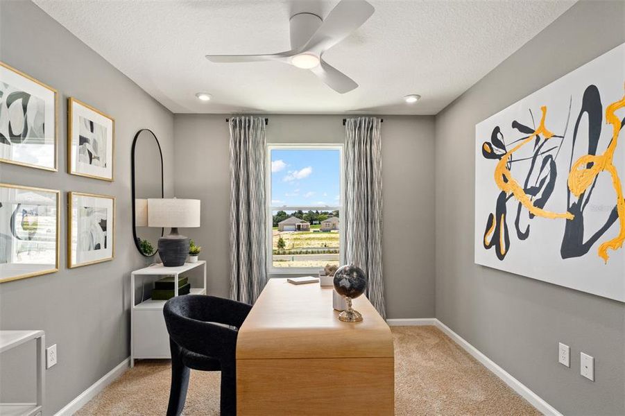 Furnished interior view inside a new home in Gardenia Reserve, Apopka (Image 20).