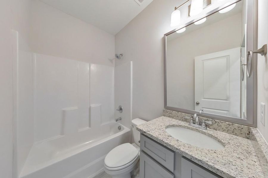 Furnished interior view inside a new home in , Dawsonville (Image 13).