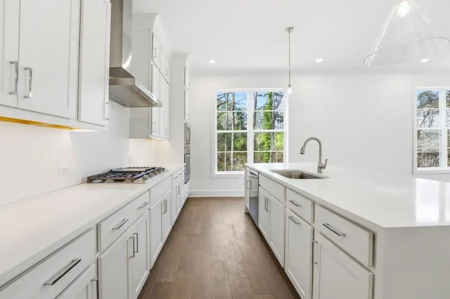 Furnished interior view inside a new home in , Roswell (Image 11).