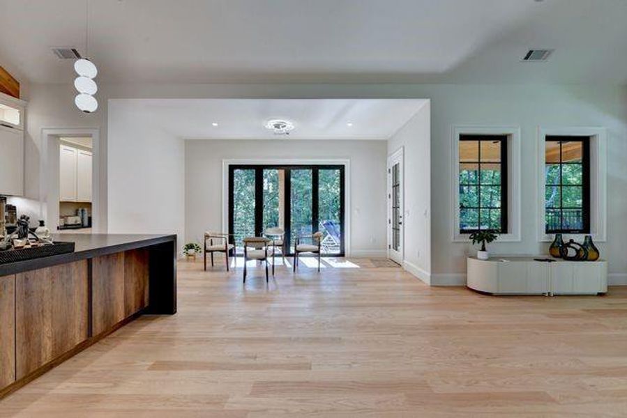 Furnished interior view inside a new home in , Gainesville (Image 16).