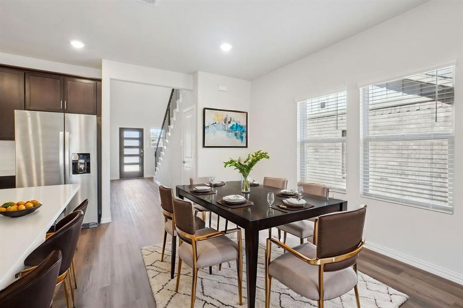 Photo is not of the actual home, but is an inspirational photo of builder’s model home and may depict options, furnishings, and/or decorator features that are not included.